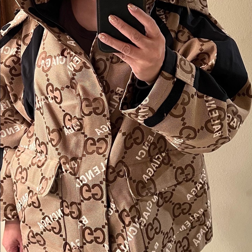Hacker Project Gucci Ballenciaga.  Very limited edition - collectors item jacket